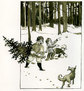 wonderful christmas card drawing gift present picture