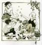 lovely unique christmas card drawing gift present picture toys at christmas victorian image