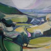 welsh hills abstract sutherland
